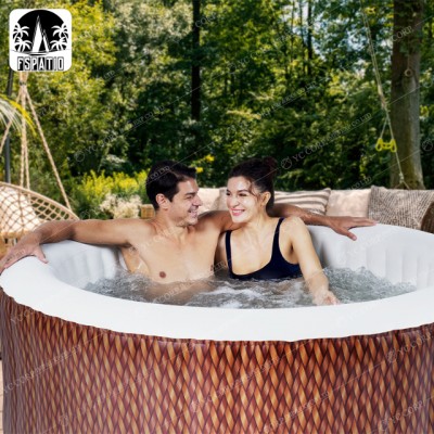 High Quality Luxury outdoor indoor lazy spa hot tub massage bathtub portable inflatable spa hot tubs